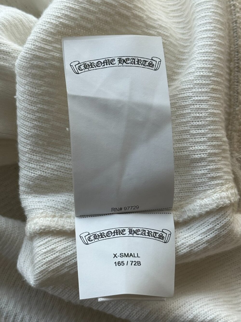 Chrome Hearts White Cross Patch Waffle Thermal Pants - Picture 6 of 8